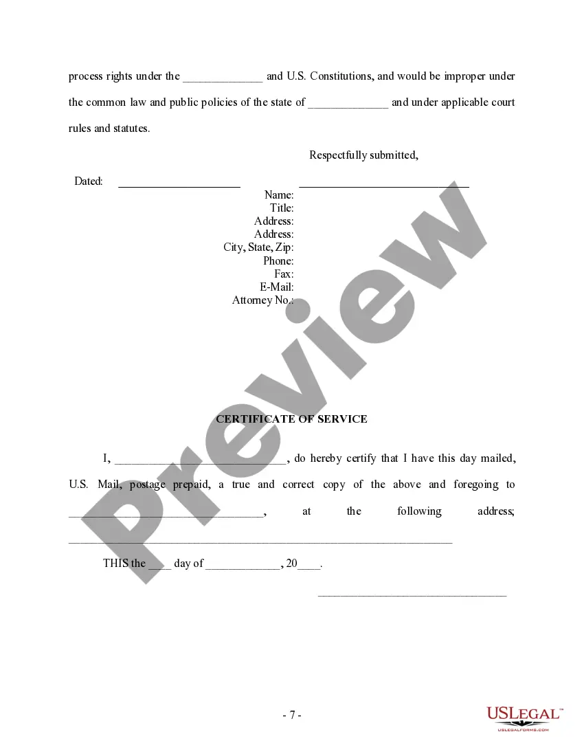 Get Answer and Defenses - Motor Vehicle Accident - Long Preview Answer and Defenses - Motor Vehicle Accident - Long