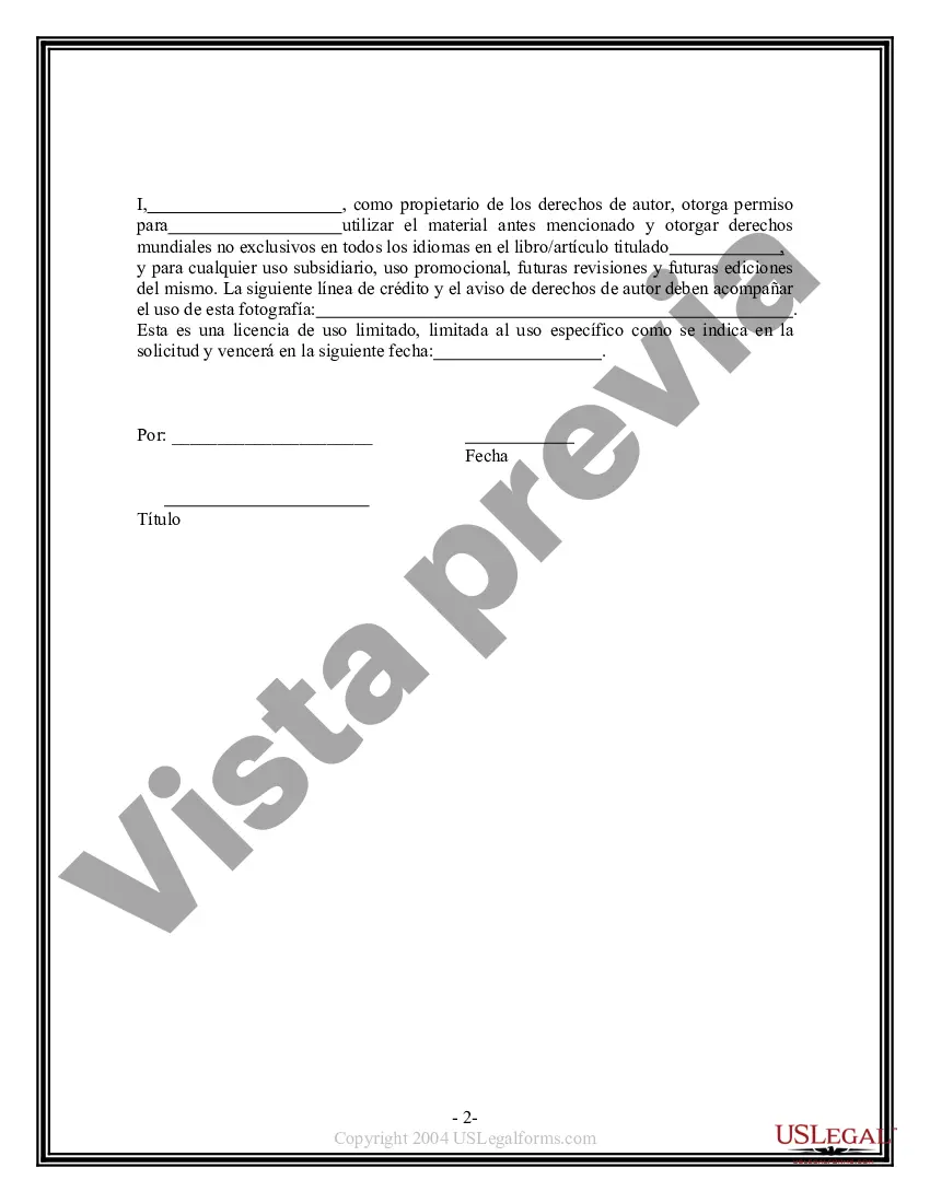 Preview Permiso solicitado para usar la fotografía