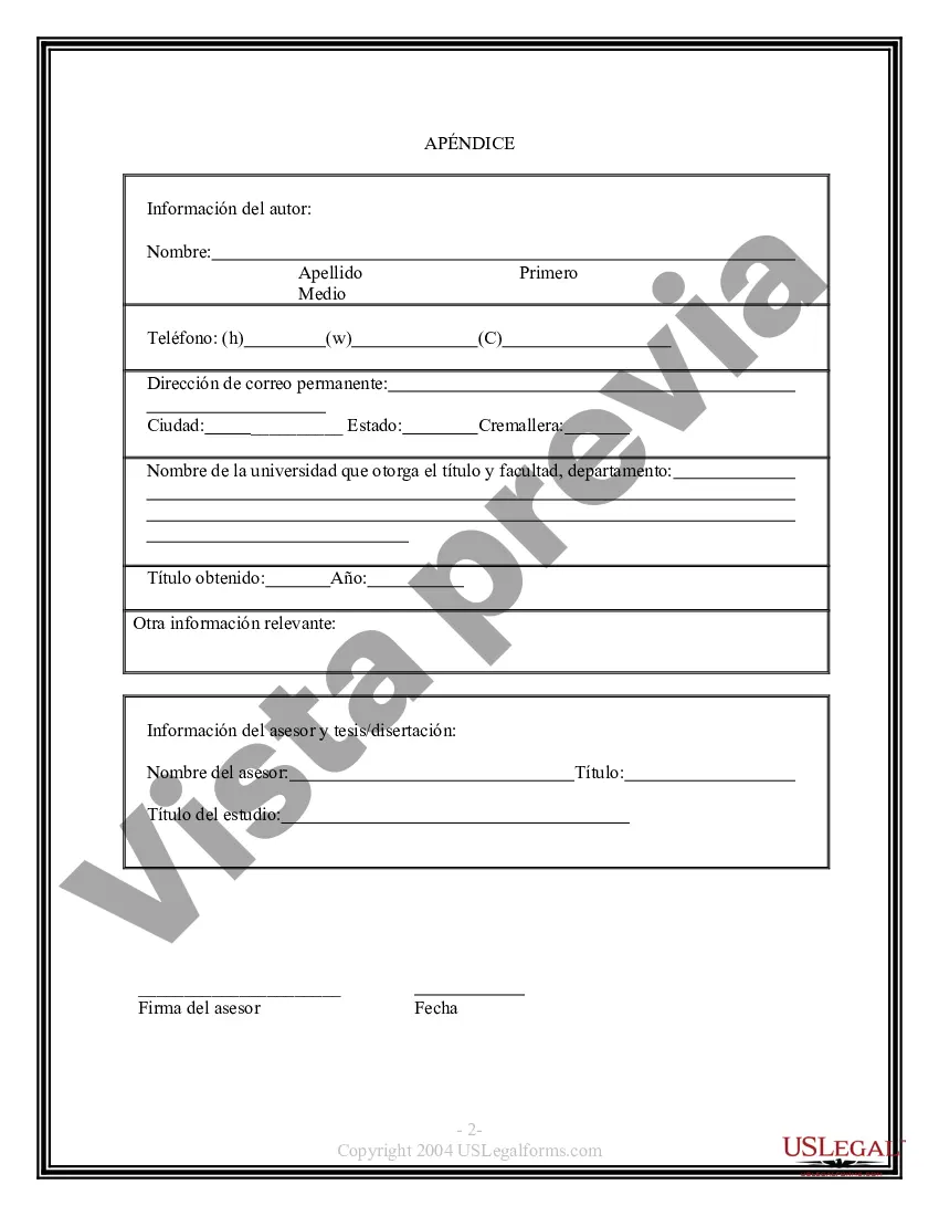 Get Permiso para publicar tesis o disertación Preview Permiso para publicar tesis o disertación