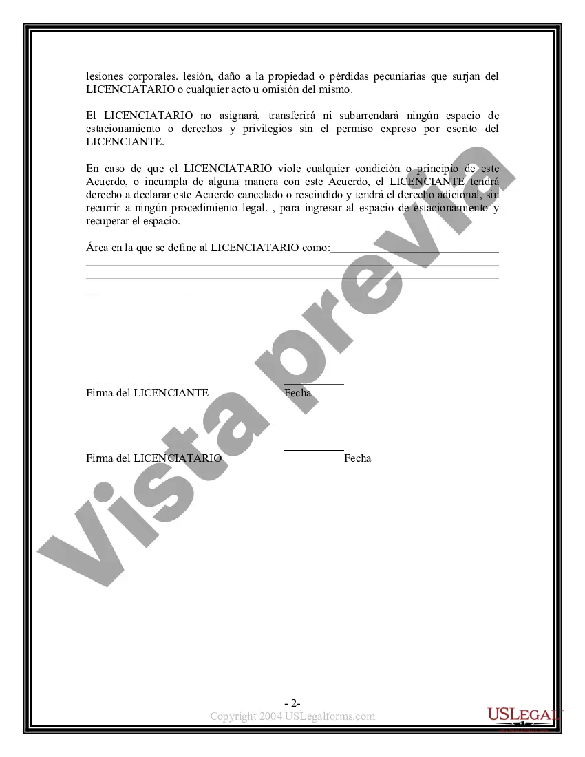 Preview Permiso para estacionar