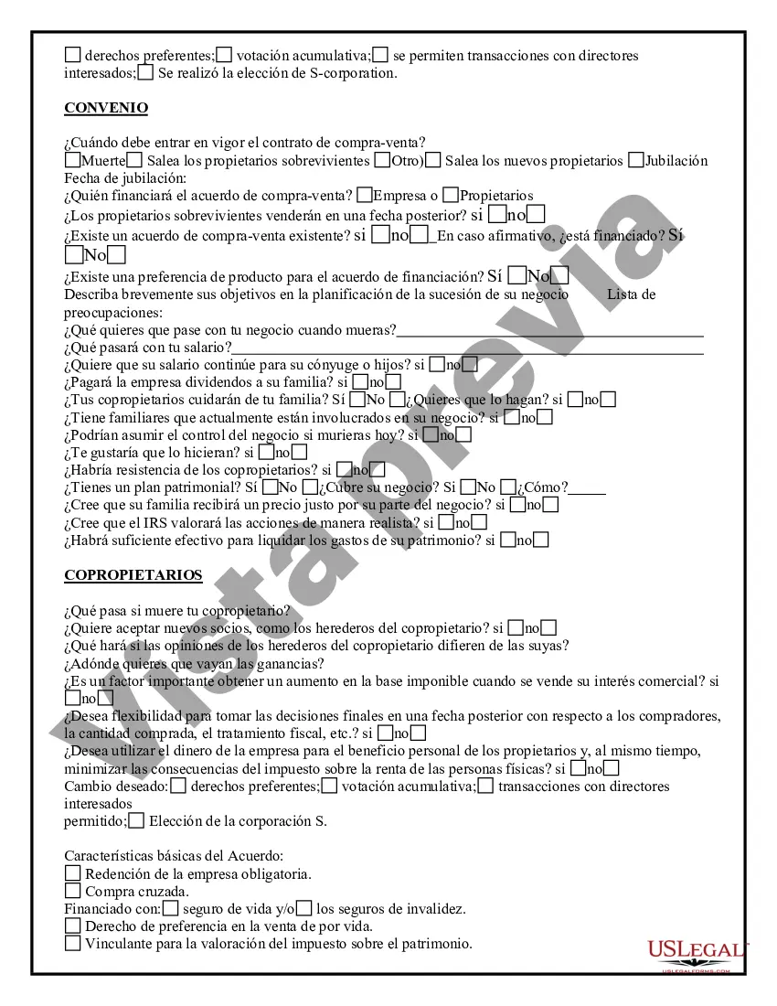 Preview Cuestionario de acuerdo de compra venta