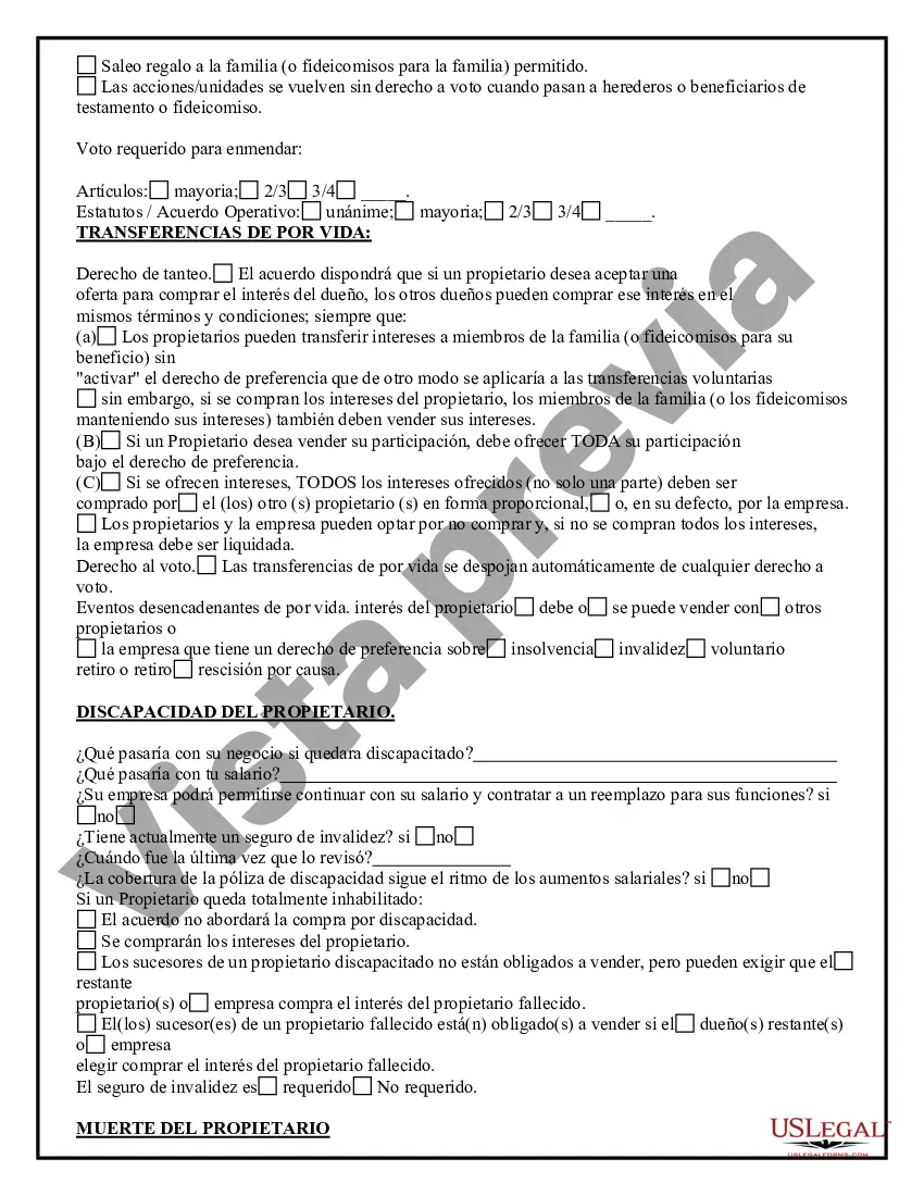 Preview Cuestionario de acuerdo de compra venta