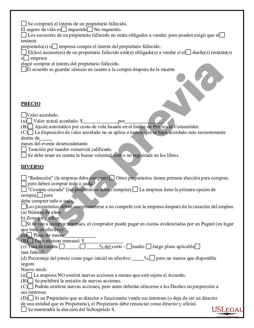 Preview Cuestionario de acuerdo de compra venta