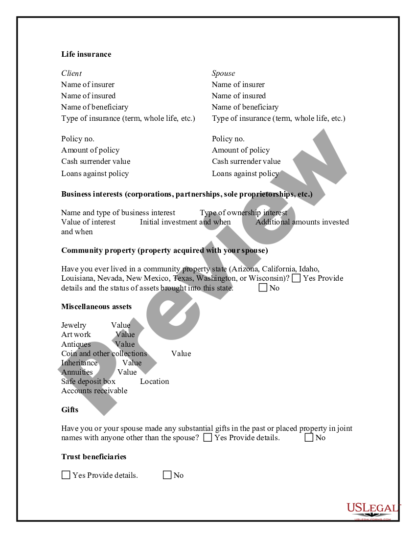 Form preview