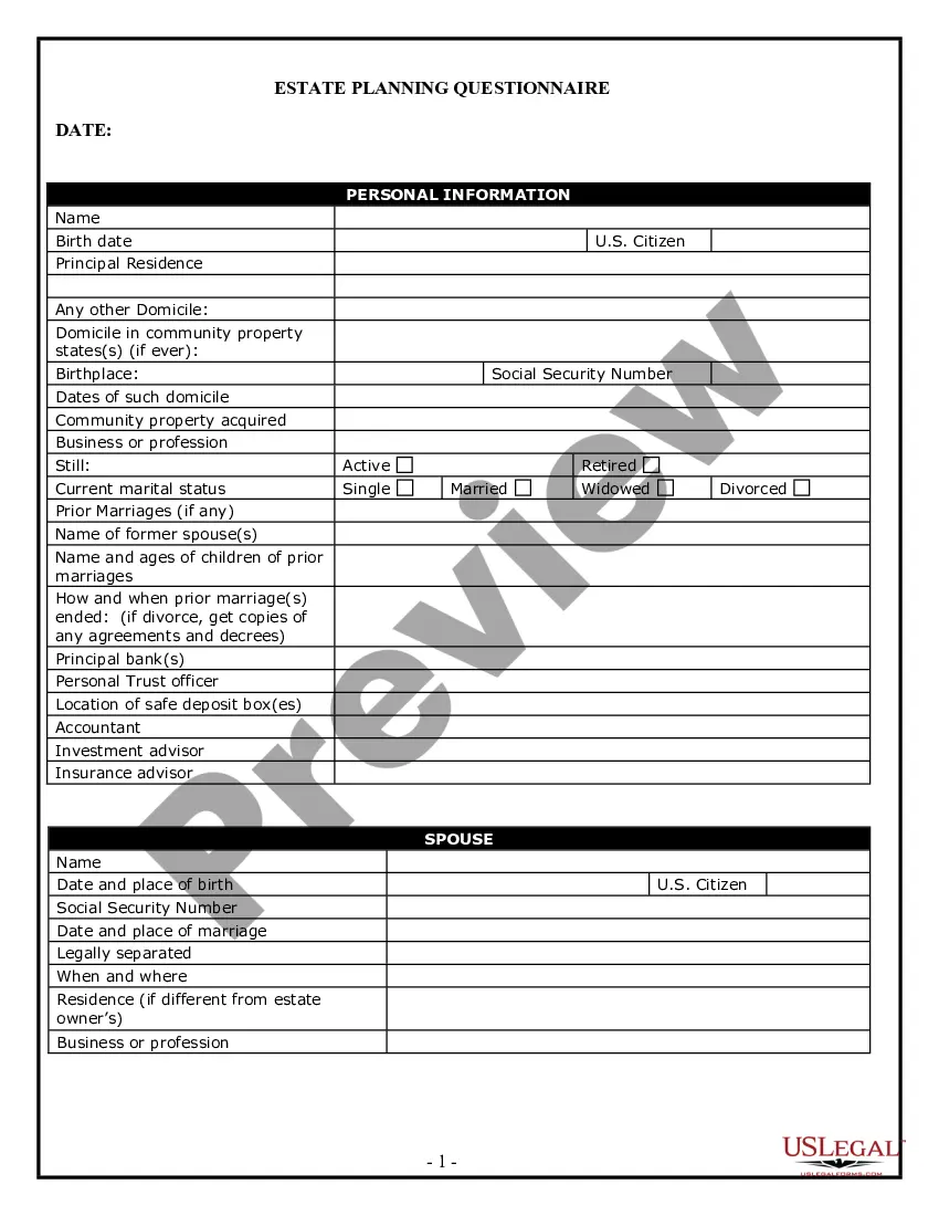 Form preview