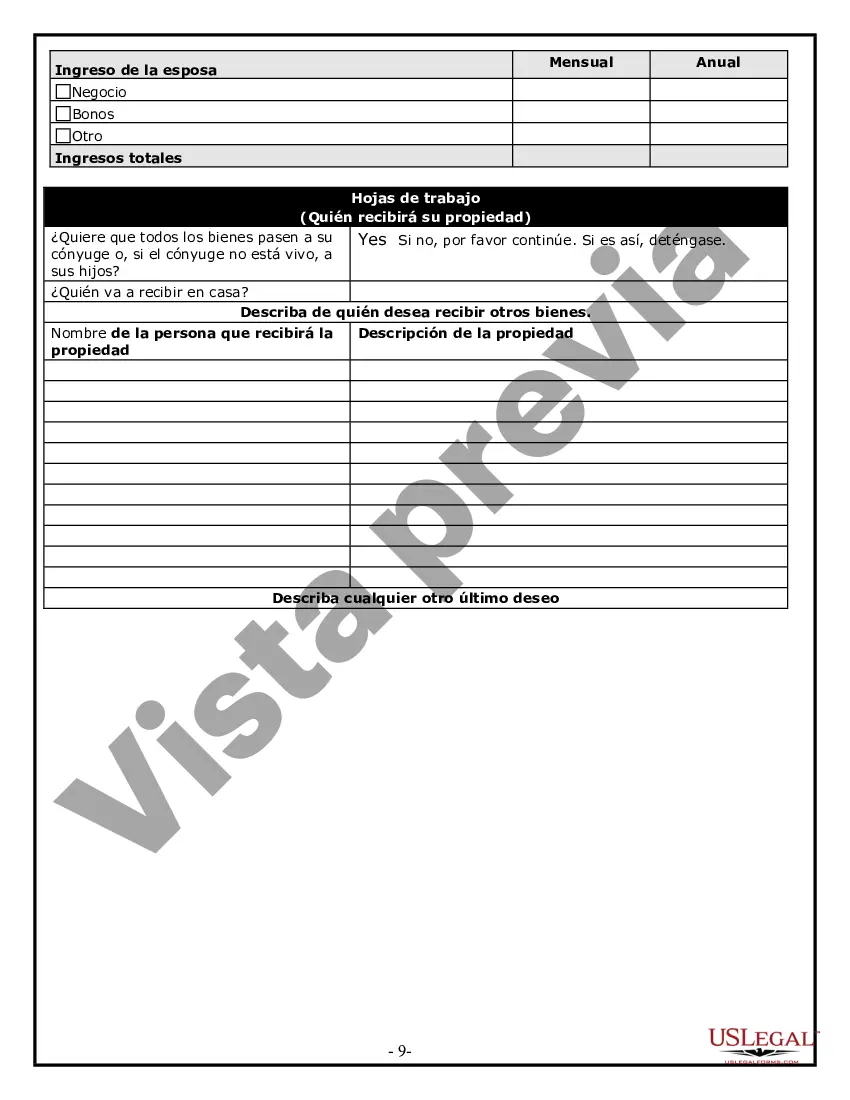 Preview Cuestionario de planificación patrimonial