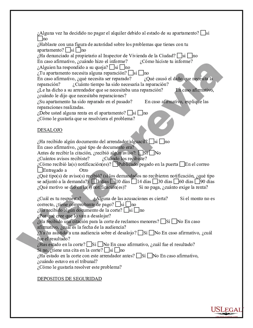 Preview Cuestionario de relación entre propietarios e inquilinos para inquilinos