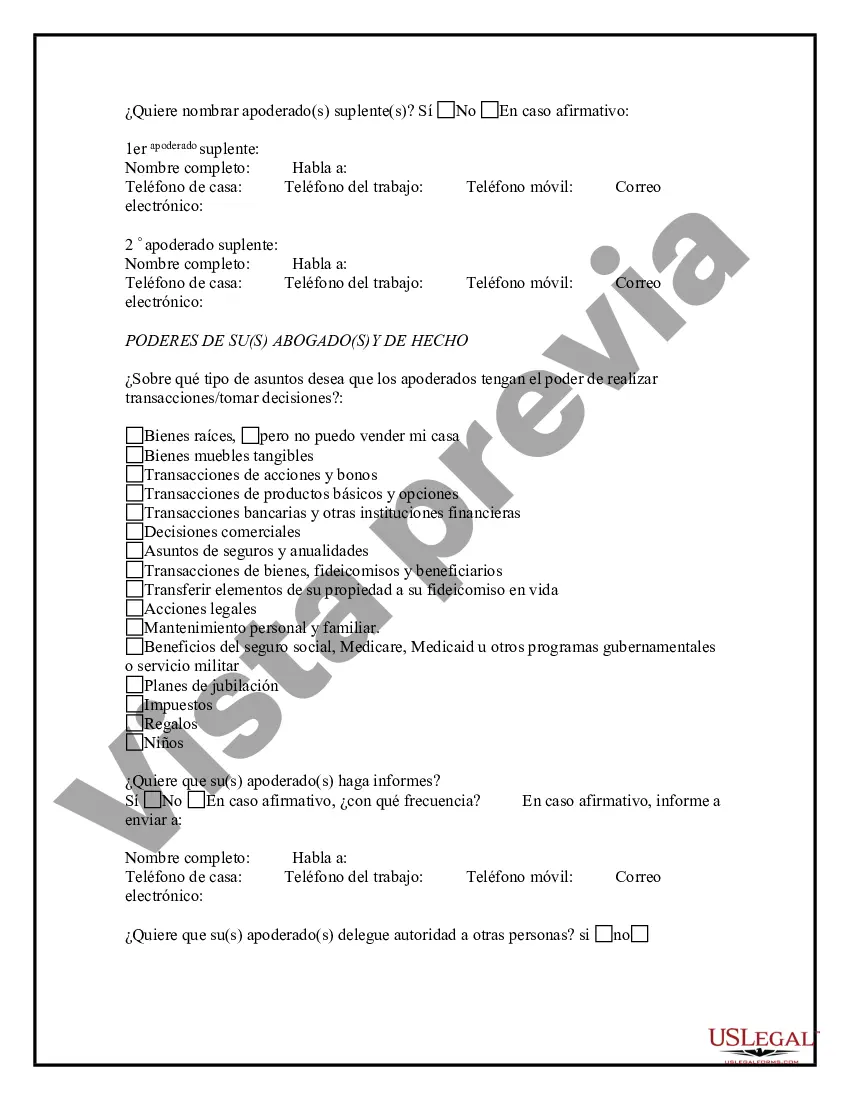 Preview Cuestionario de poder notarial limitado