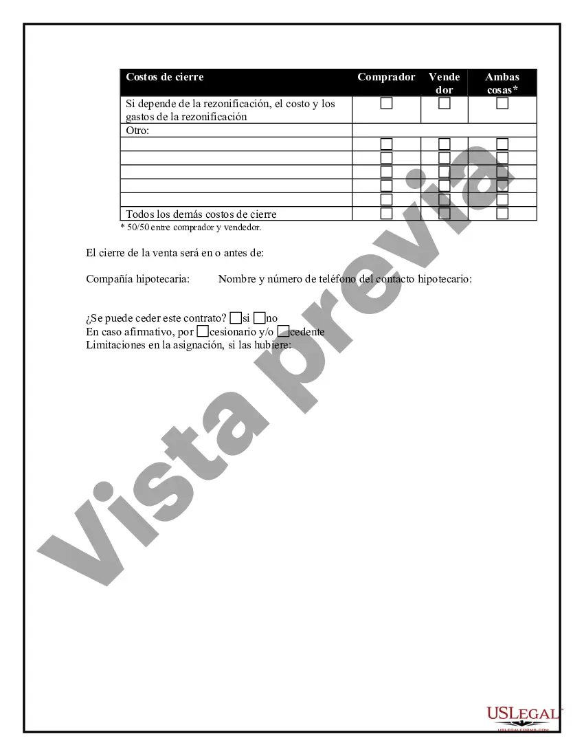 Preview Compra o Venta de Bien Inmueble - Terreno o Lote - Cuestionario