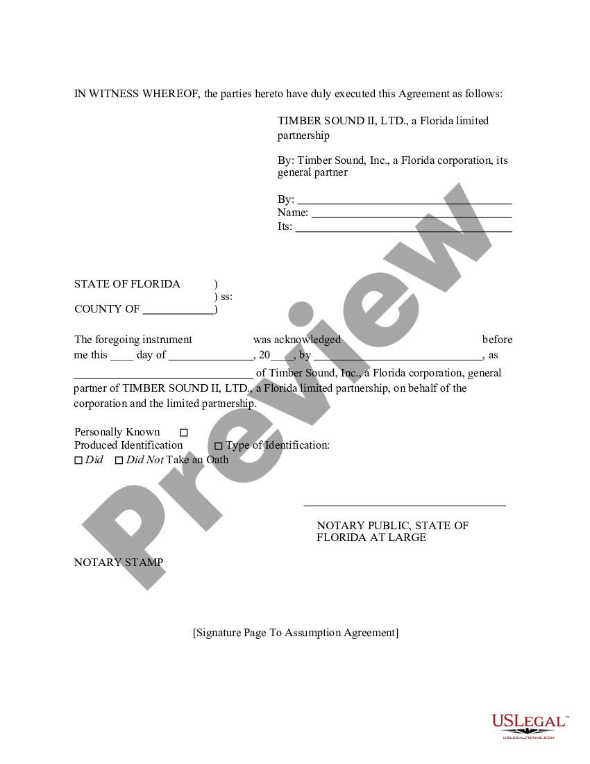 mortgage assignment vs assumption