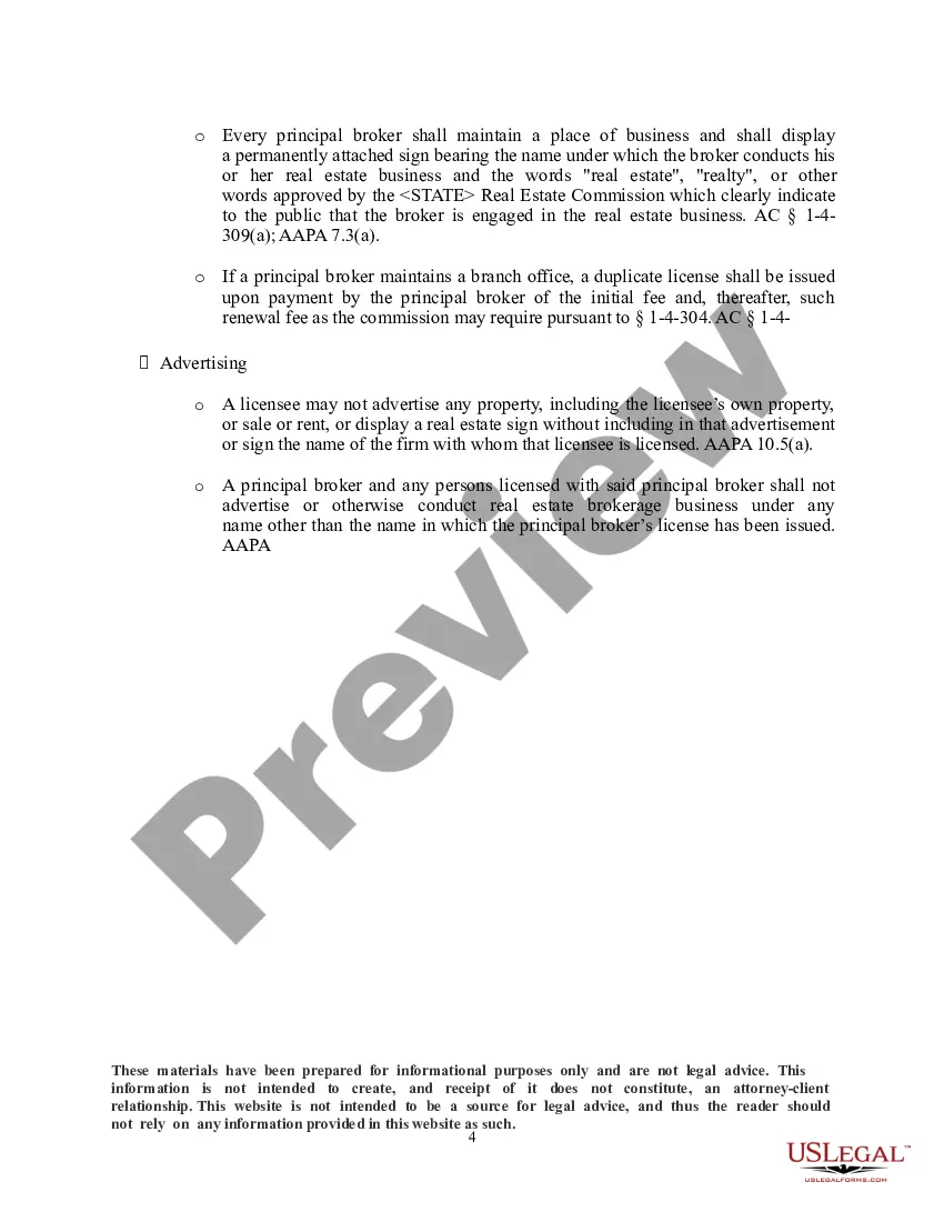 Preview Real Estate Information