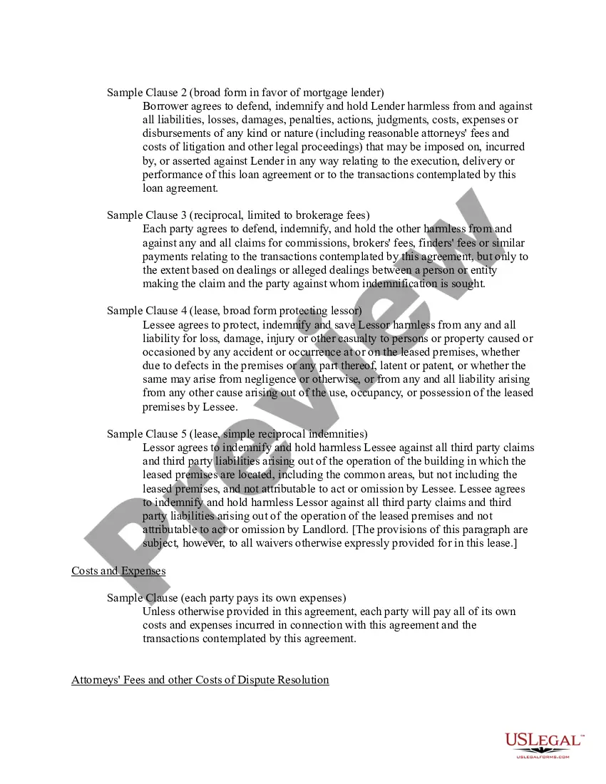 Preview Common Real Estate Contract Provisions