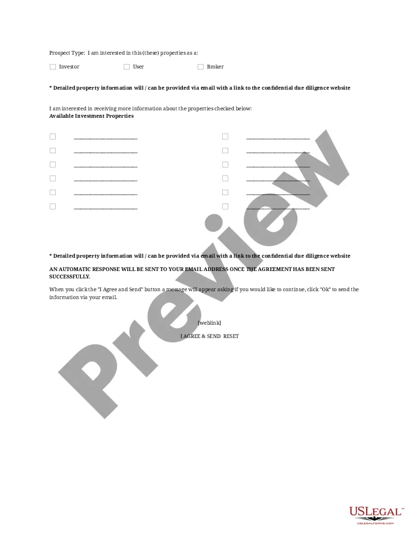 Get Confidentiality and Non-Disclosure Agreement - Real Estate transactions Preview Confidentiality and Non-Disclosure Agreement - Real Estate transactions