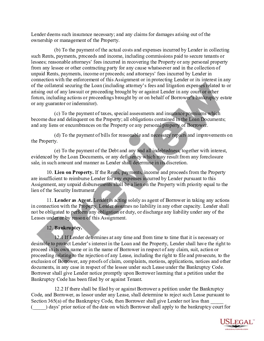 Get Assignment of Leases and Rents Preview Assignment of Leases and Rents