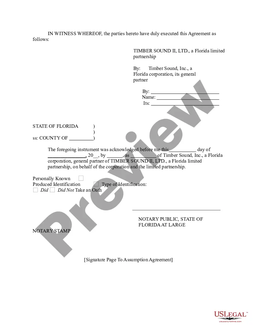 Get Assignment and Assumption of Mortgage and Other Loan Documents Preview Assignment and Assumption of Mortgage and Other Loan Documents
