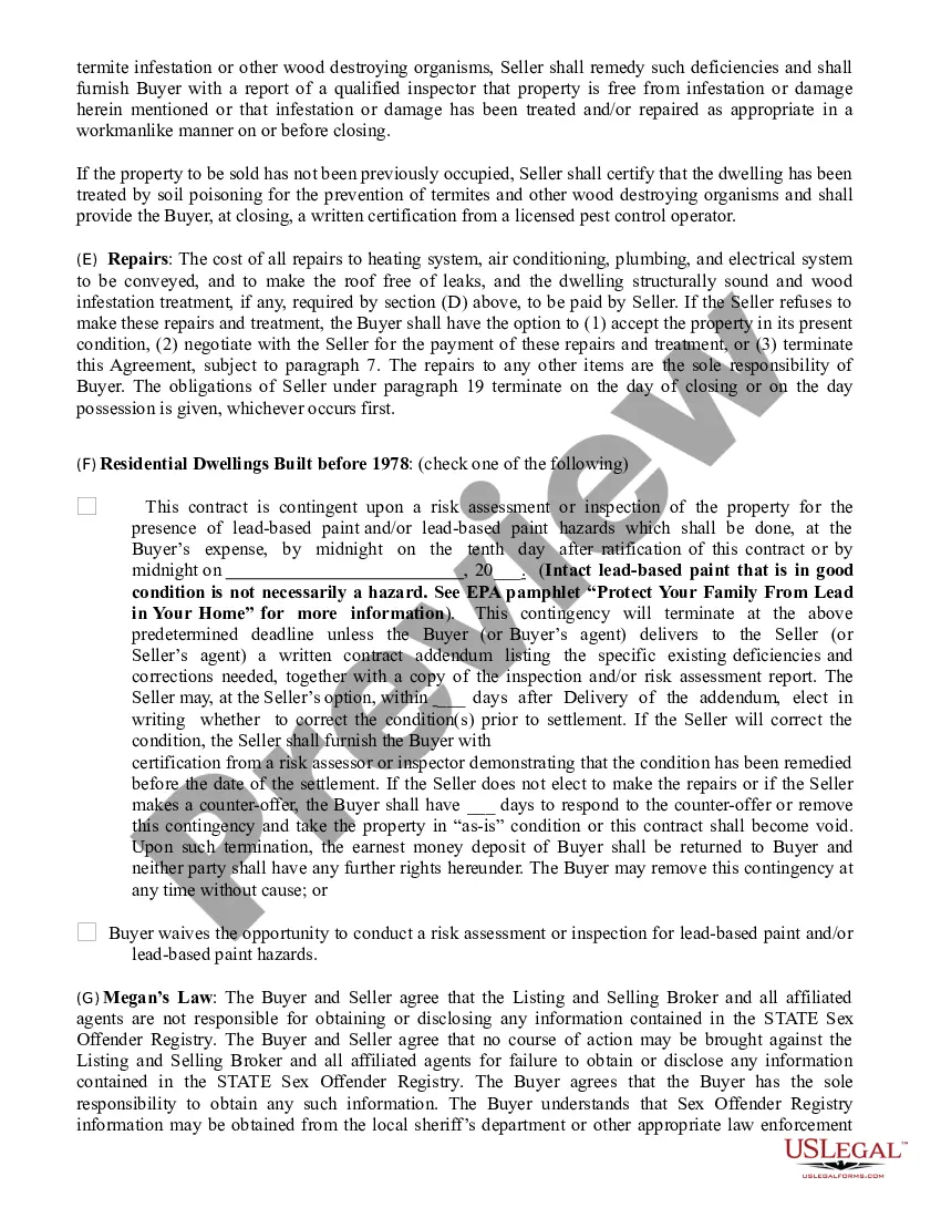 Preview Agreement to Buy and Sell Real Estate Assumption of Mortgage