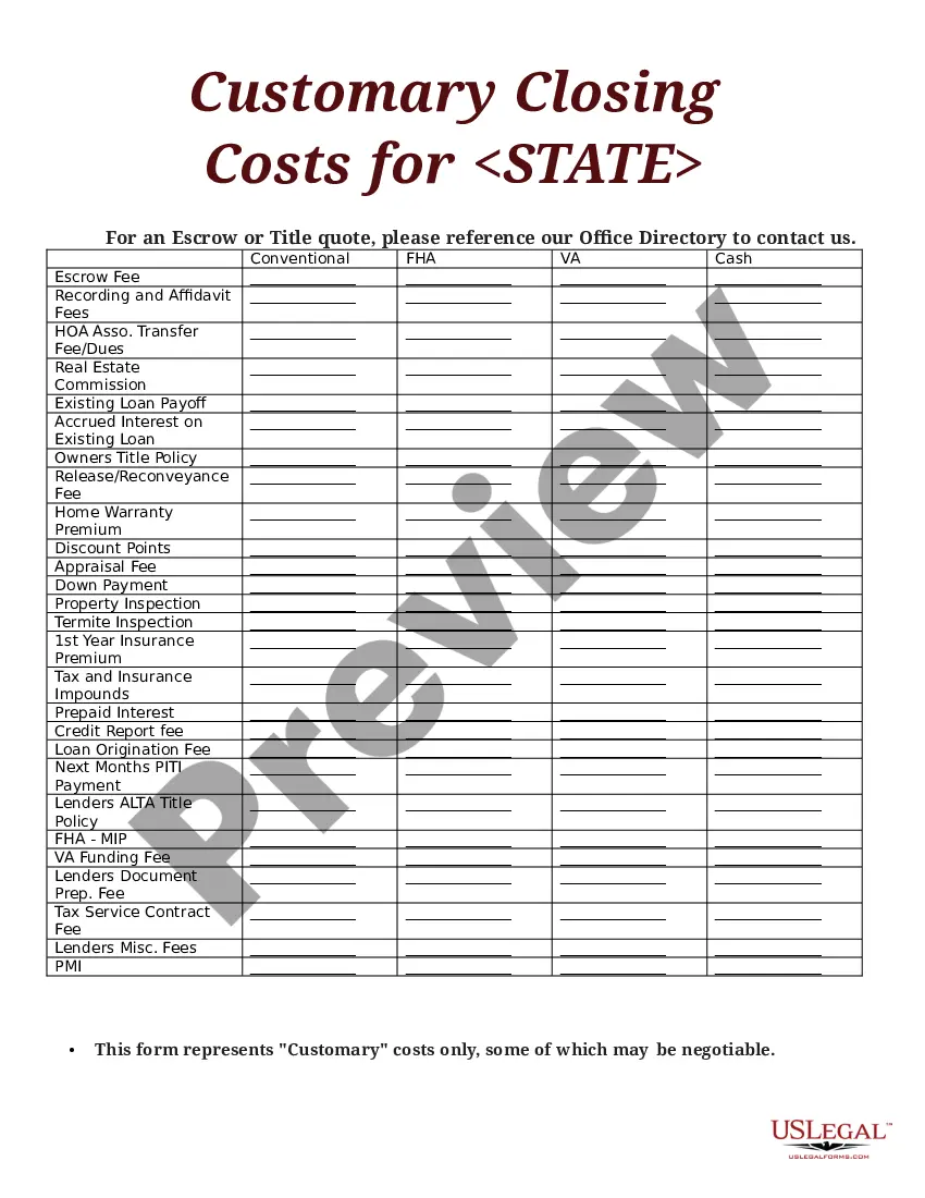 Preview Short Sale Seller Advisory Information