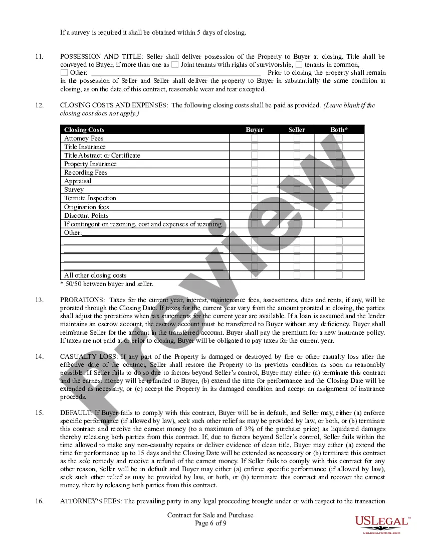 Get Contract for the Sale and Purchase of Real Estate without Broker Preview Contract for the Sale and Purchase of Real Estate without Broker