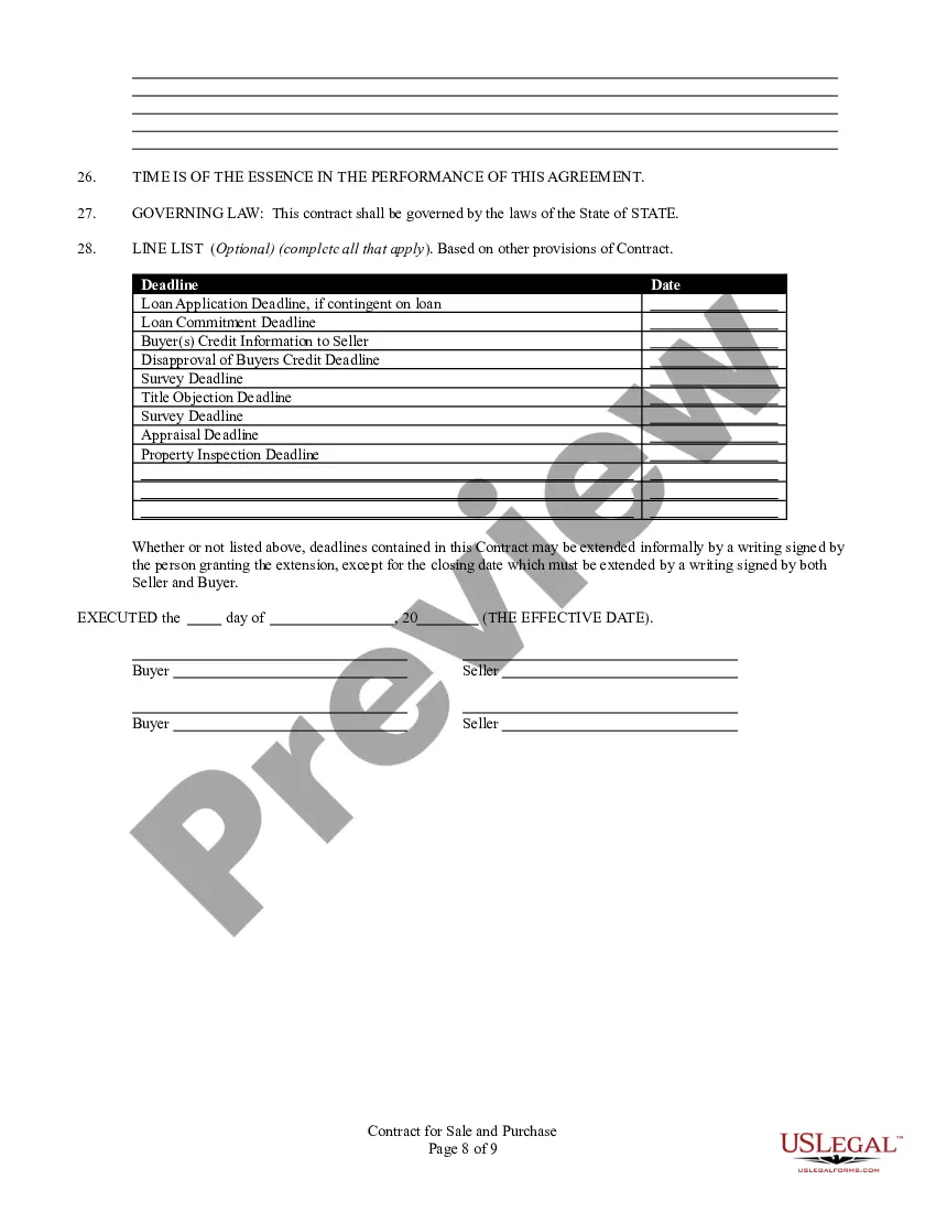 Get Contract for the Sale and Purchase of Real Estate without Broker Preview Contract for the Sale and Purchase of Real Estate without Broker