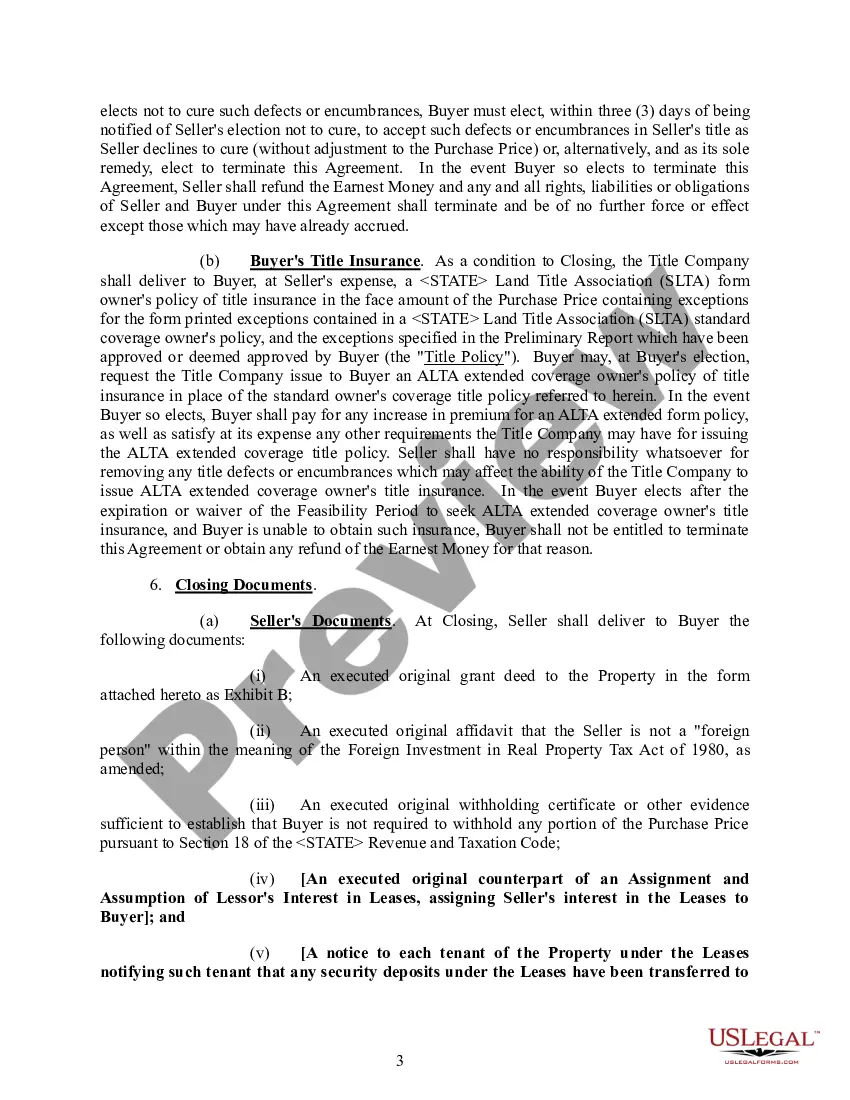 Preview Real Estate Purchase and Sale Agreement and Joint Escrow Instructions