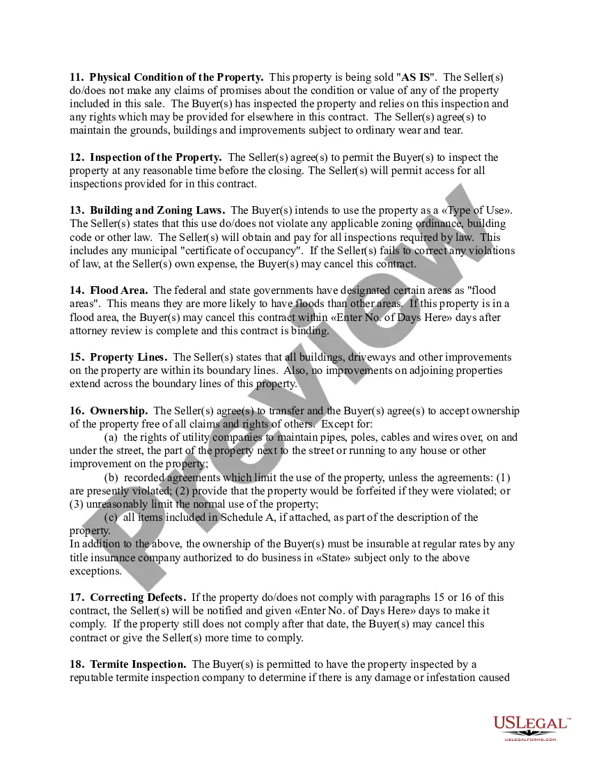 Get Contract for Sale of Real Estate Preview Contract for Sale of Real Estate