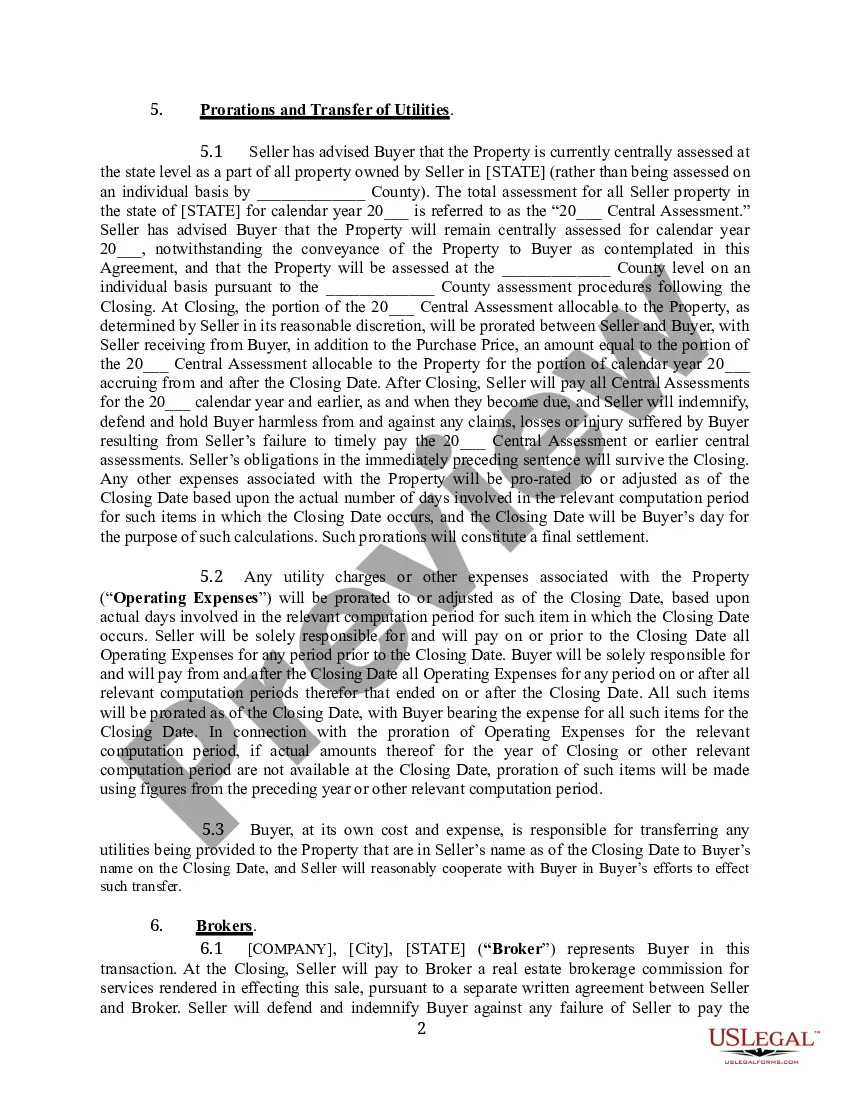 Get Purchase and Sale Agreement Preview Purchase and Sale Agreement