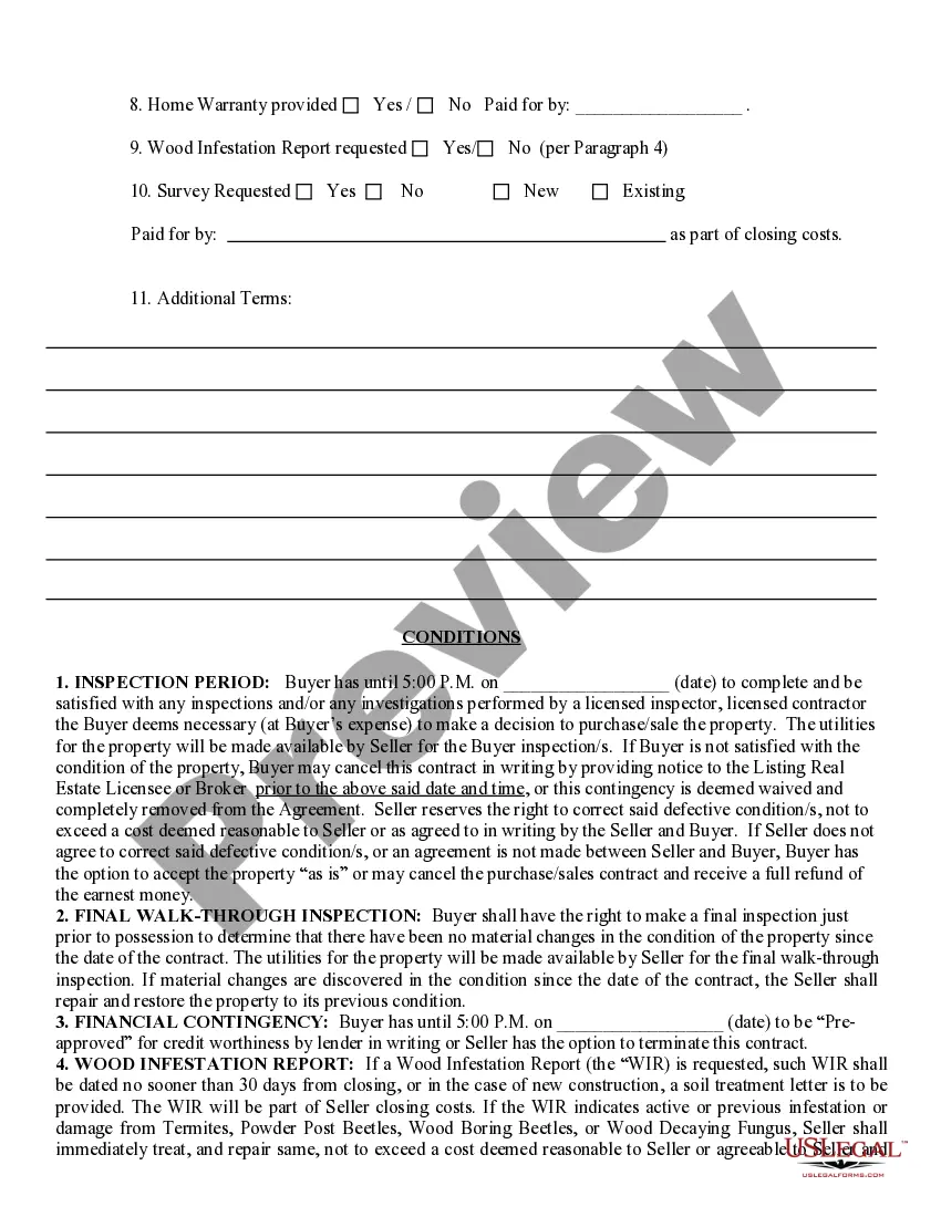 Get Contract for Purchase or Sale of Real Estate Preview Contract for Purchase or Sale of Real Estate