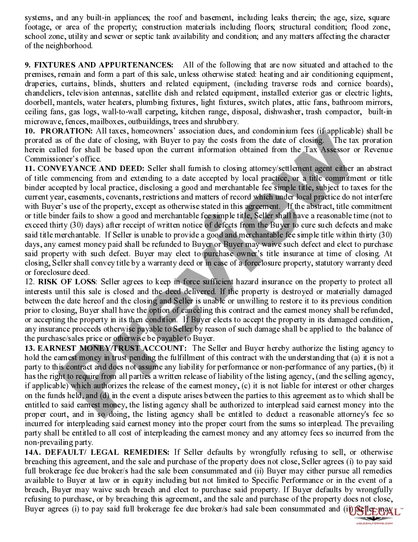 Get Contract for Purchase or Sale of Real Estate Preview Contract for Purchase or Sale of Real Estate