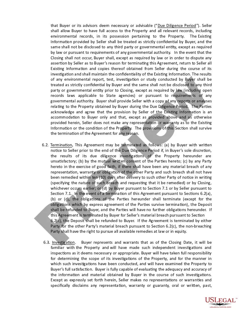 Get Agreement for Purchase and Sale of Assets Preview Agreement for Purchase and Sale of Assets