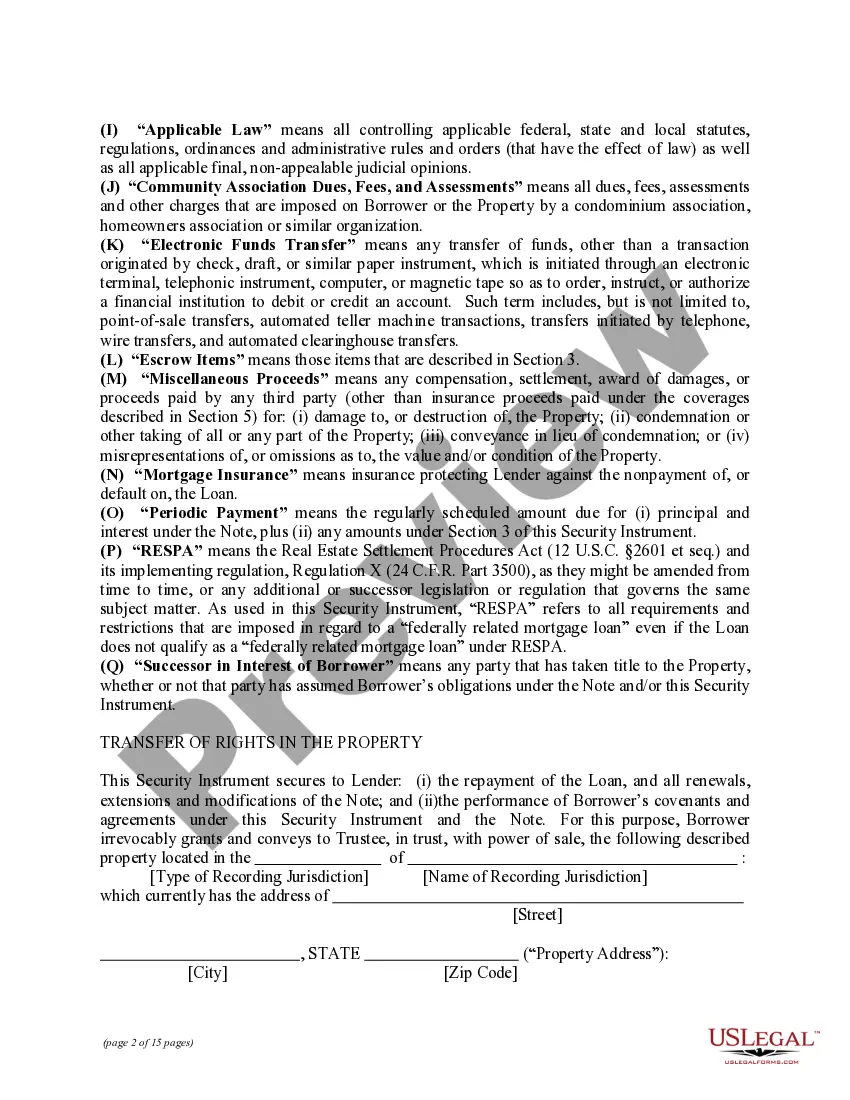 Get Deed of Trust Preview Deed of Trust