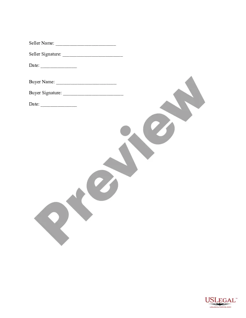 Preview Residential Real Estate Disclosure Form