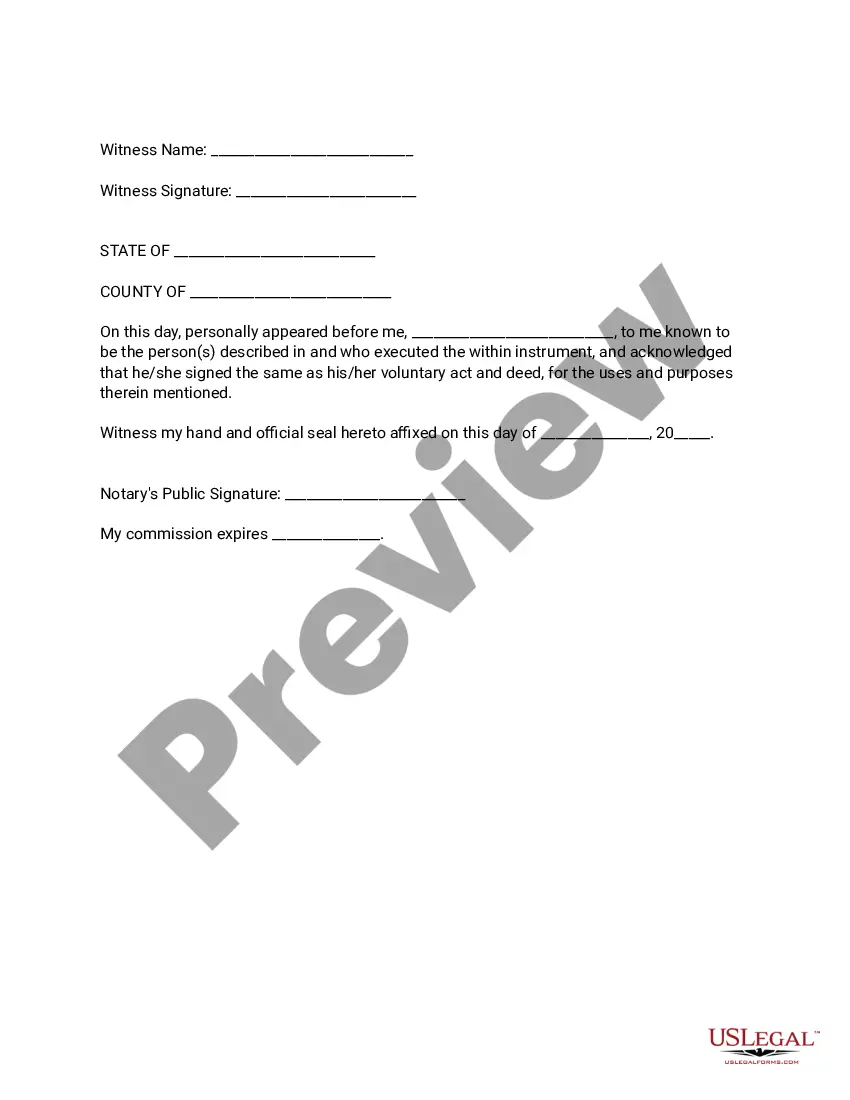 Preview Special Warranty Deed Form