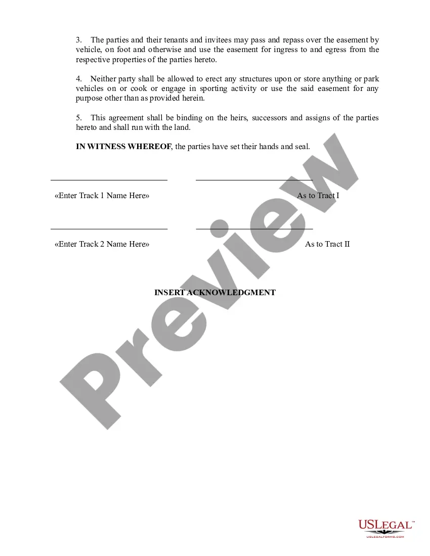 Get Easement by Covenant for Common Driveway Preview Easement by Covenant for Common Driveway