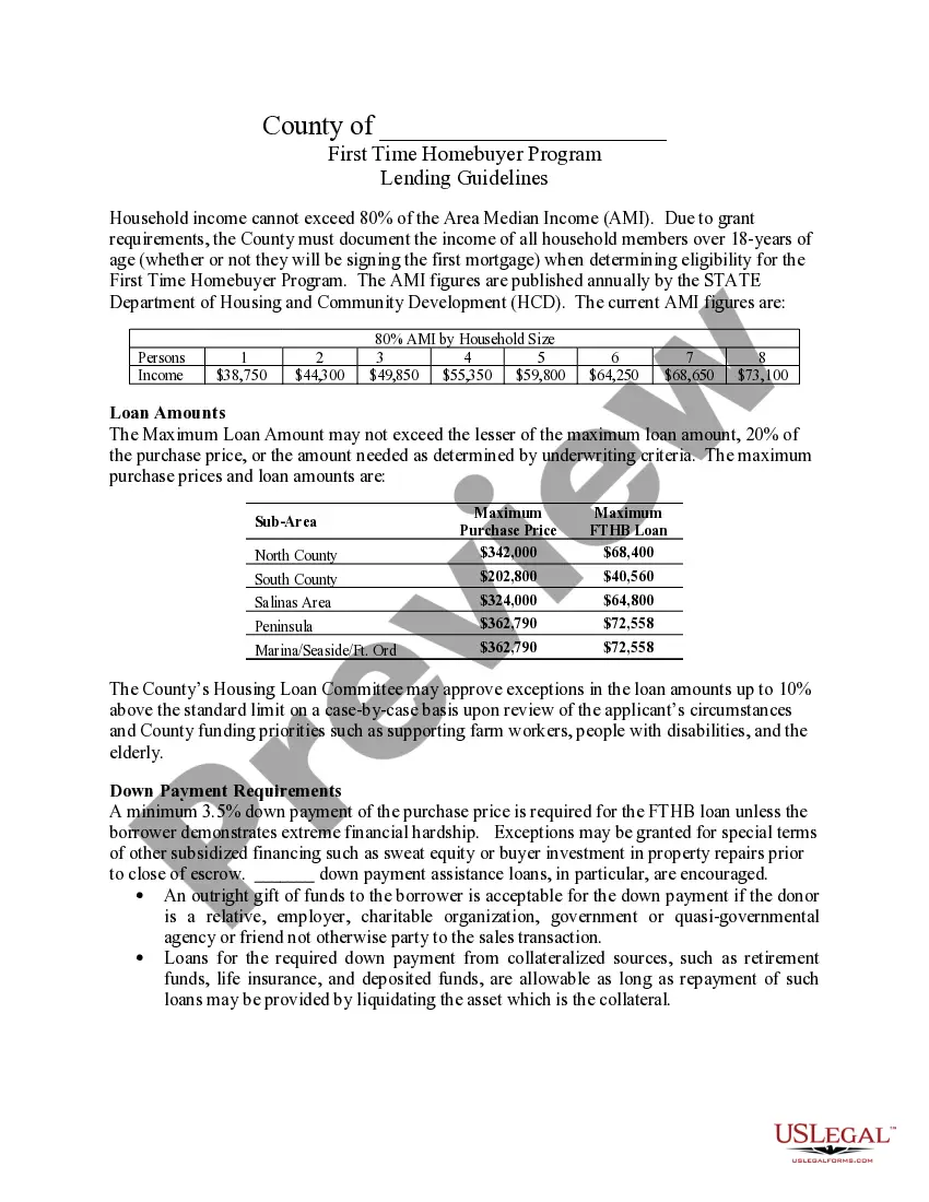 Get First Time Homebuyer Program Realtor Packet Preview First Time Homebuyer Program Realtor Packet