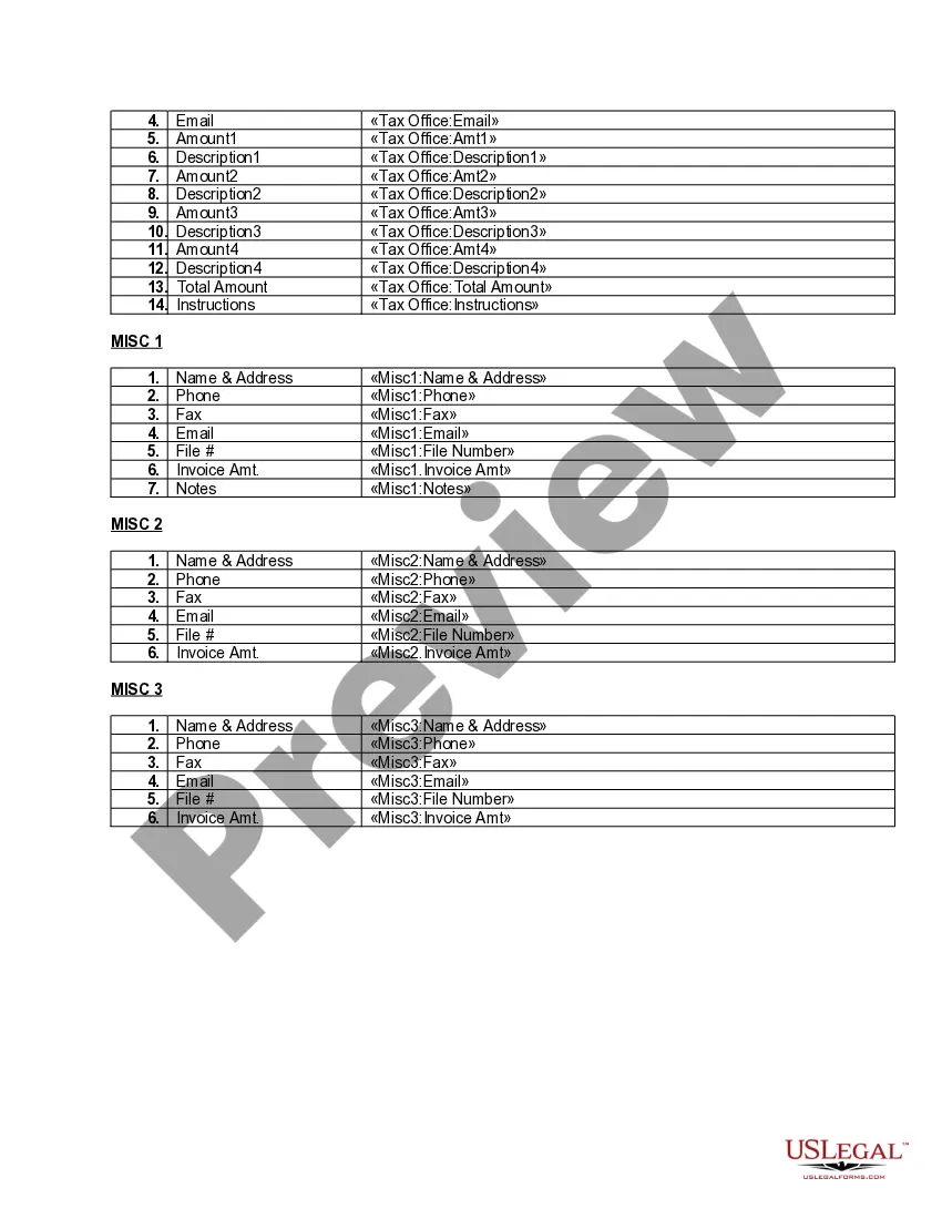 Preview Case Data Form
