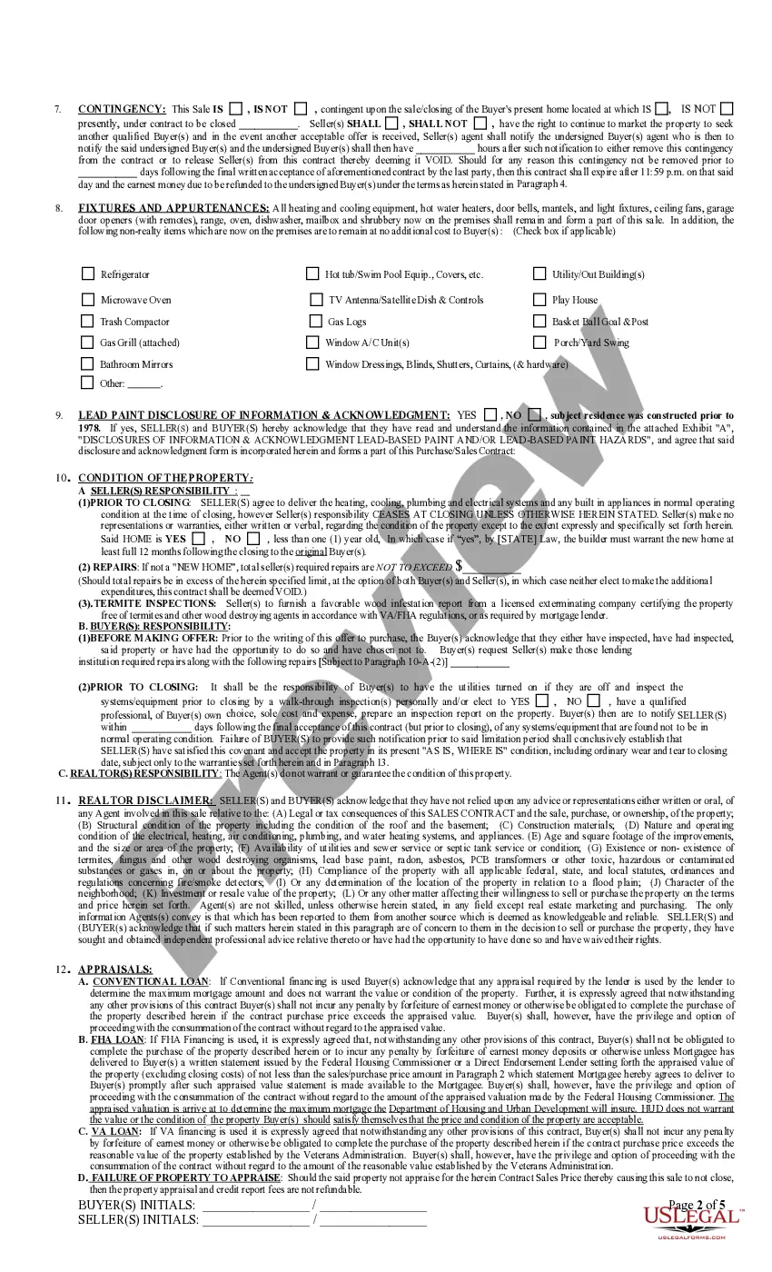 Preview Purchase - Sale Agreement