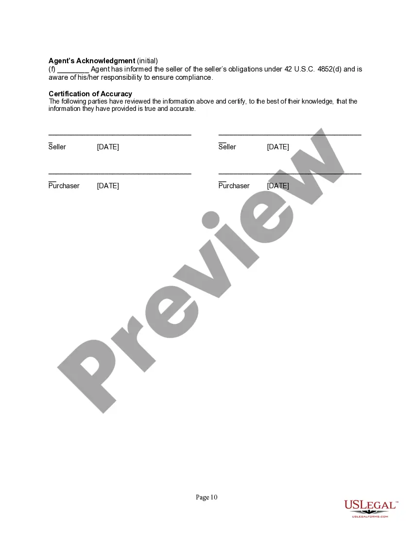 Preview Purchase and Sale Agreement