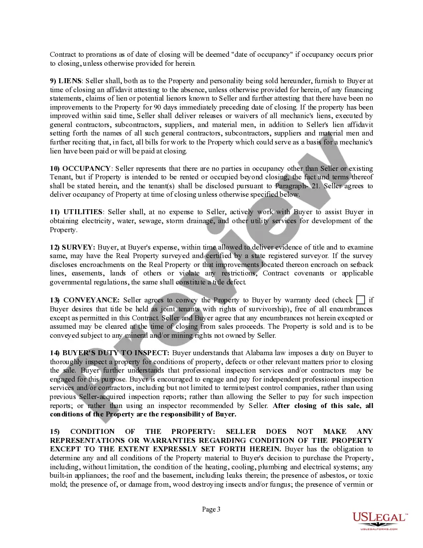 Preview Purchase and Sale Agreement