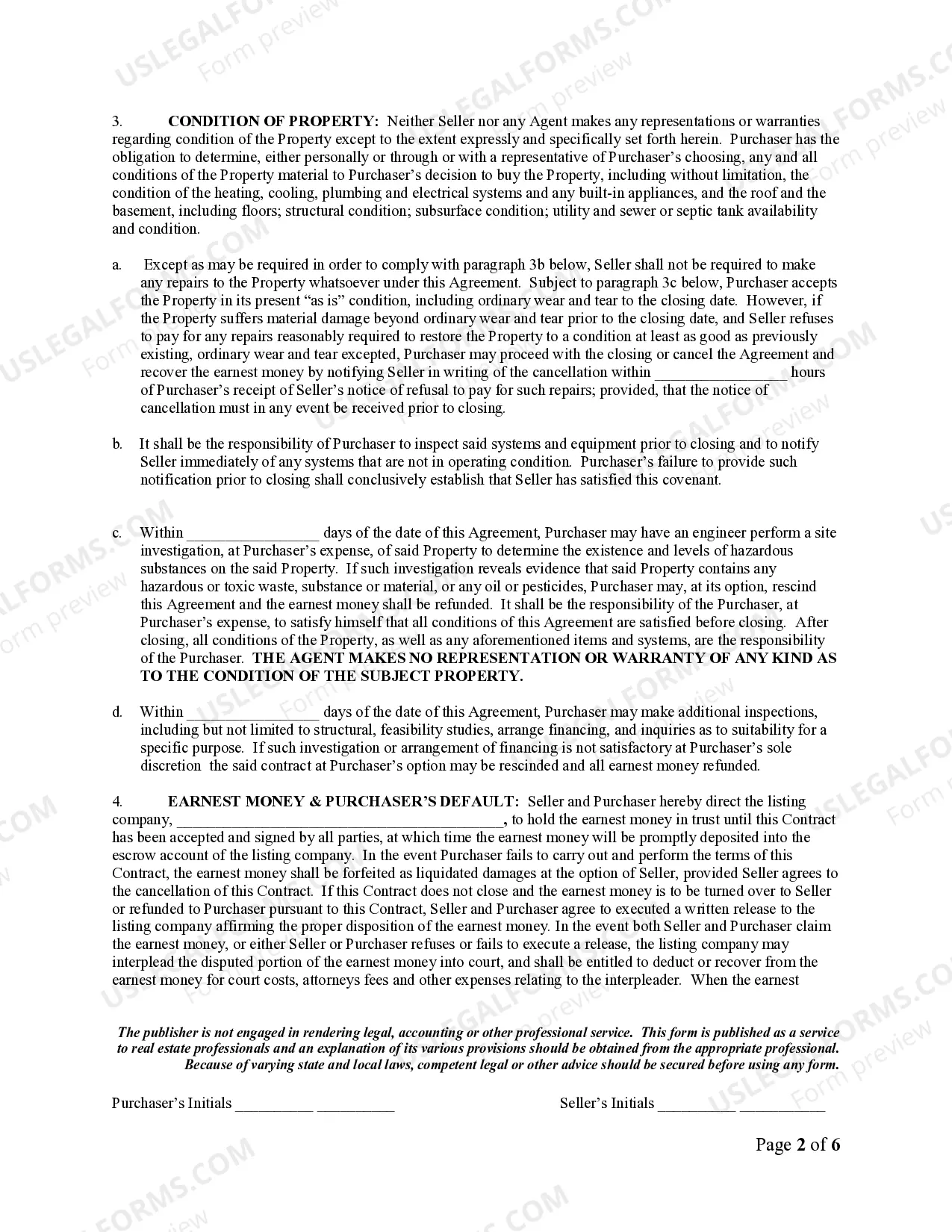 Preview Commercial Sale Agreement