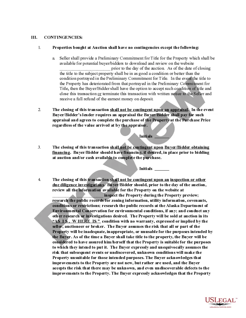 Get Purchase and Sale Agreement - Real Property Auction Preview Purchase and Sale Agreement - Real Property Auction