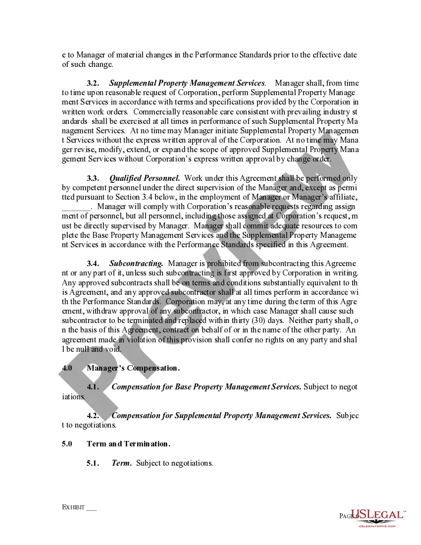 Get Agreement for Property Management Services Preview Agreement for Property Management Services