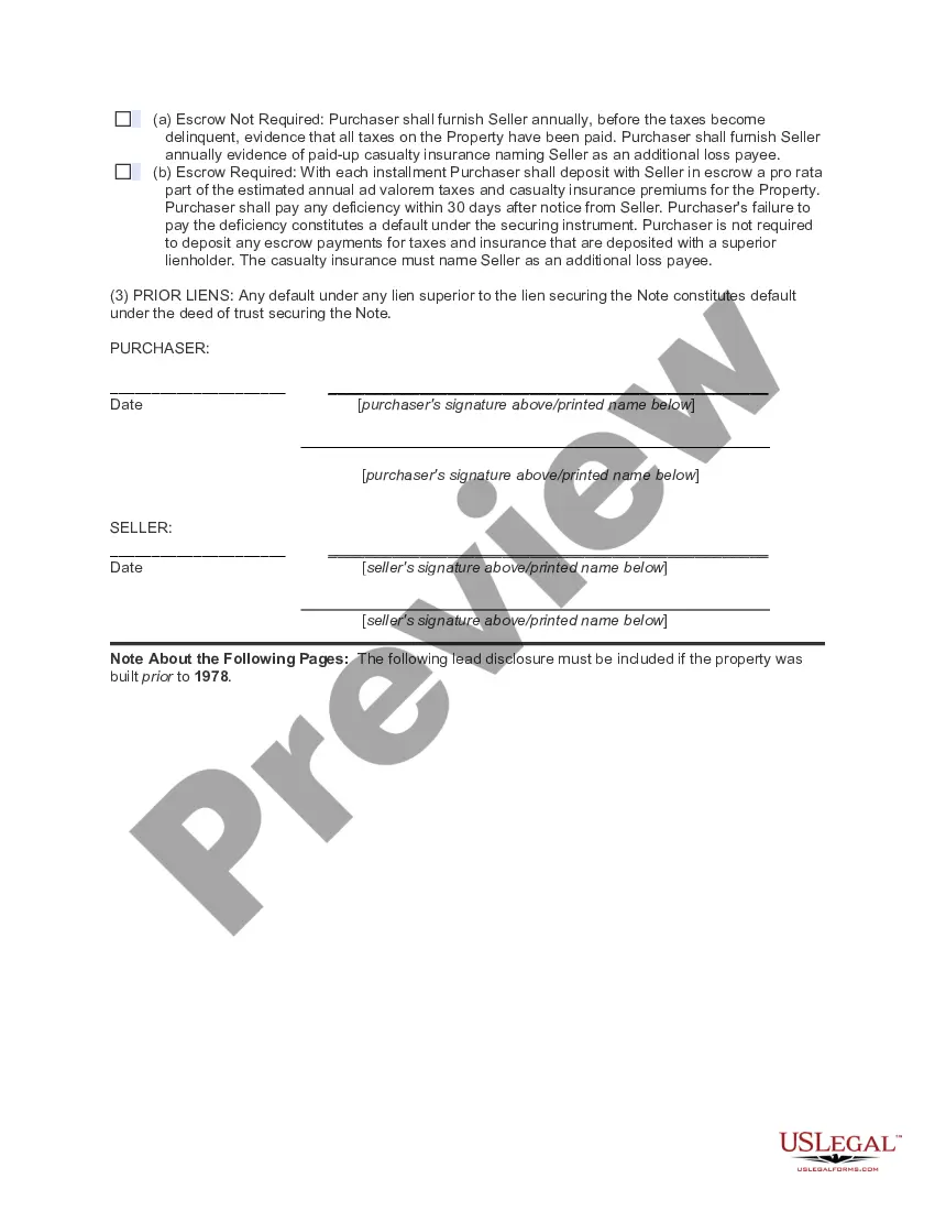 Preview Real Estate Purchase Contract - Residential