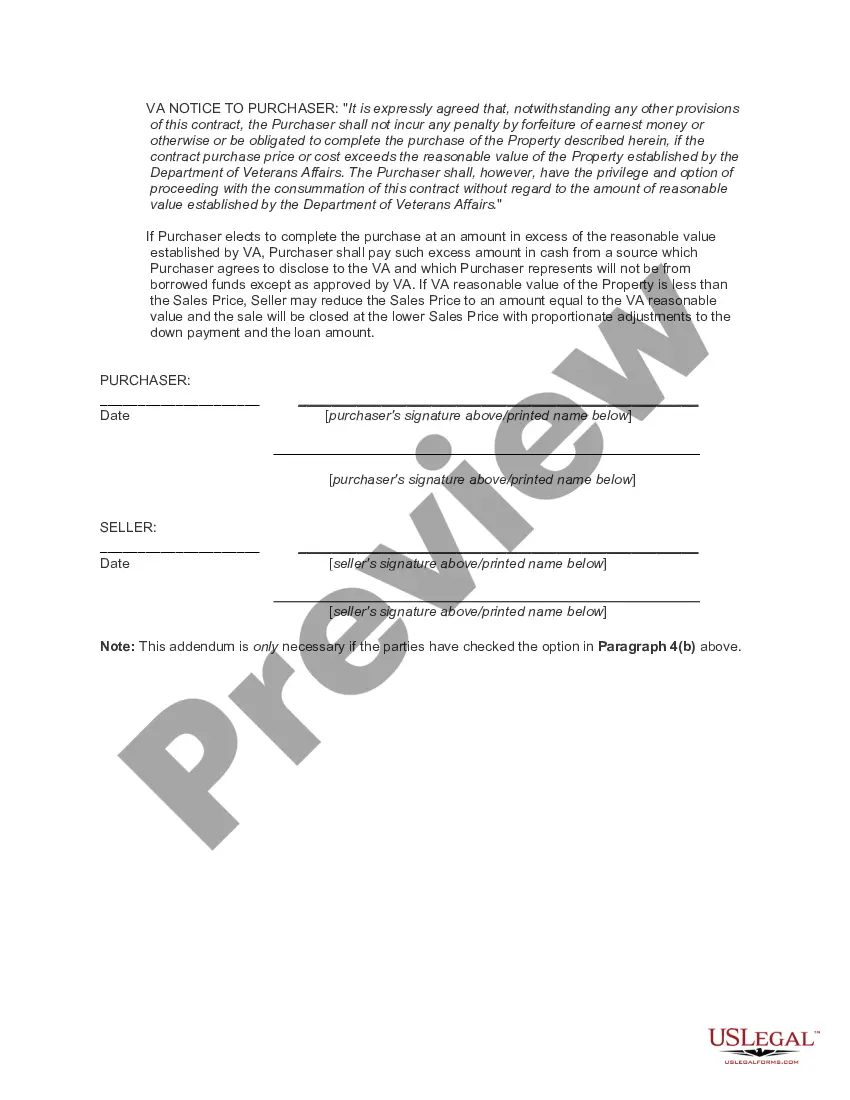 Preview Real Estate Purchase Contract - Residential