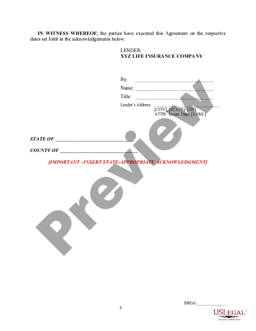 Get Subordination, Attornment And Non-Disturbance Agreement Preview Subordination, Attornment And Non-Disturbance Agreement
