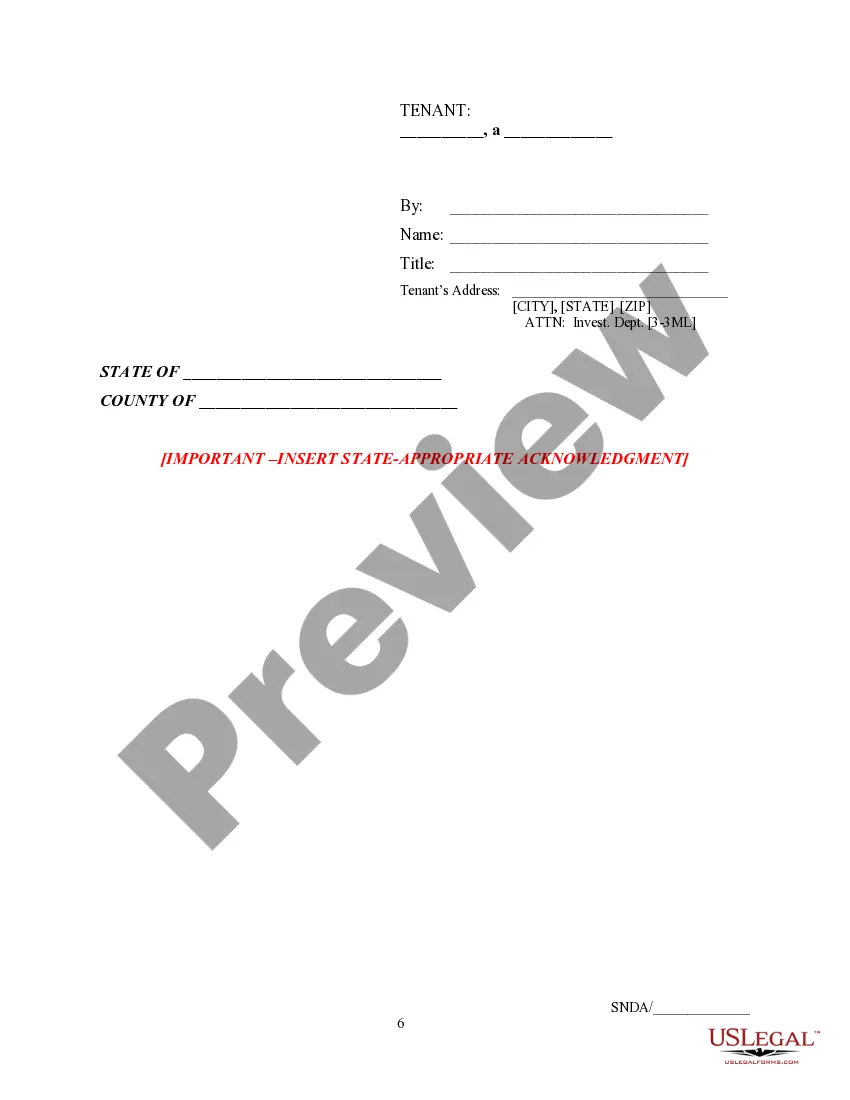Get Subordination, Attornment And Non-Disturbance Agreement Preview Subordination, Attornment And Non-Disturbance Agreement