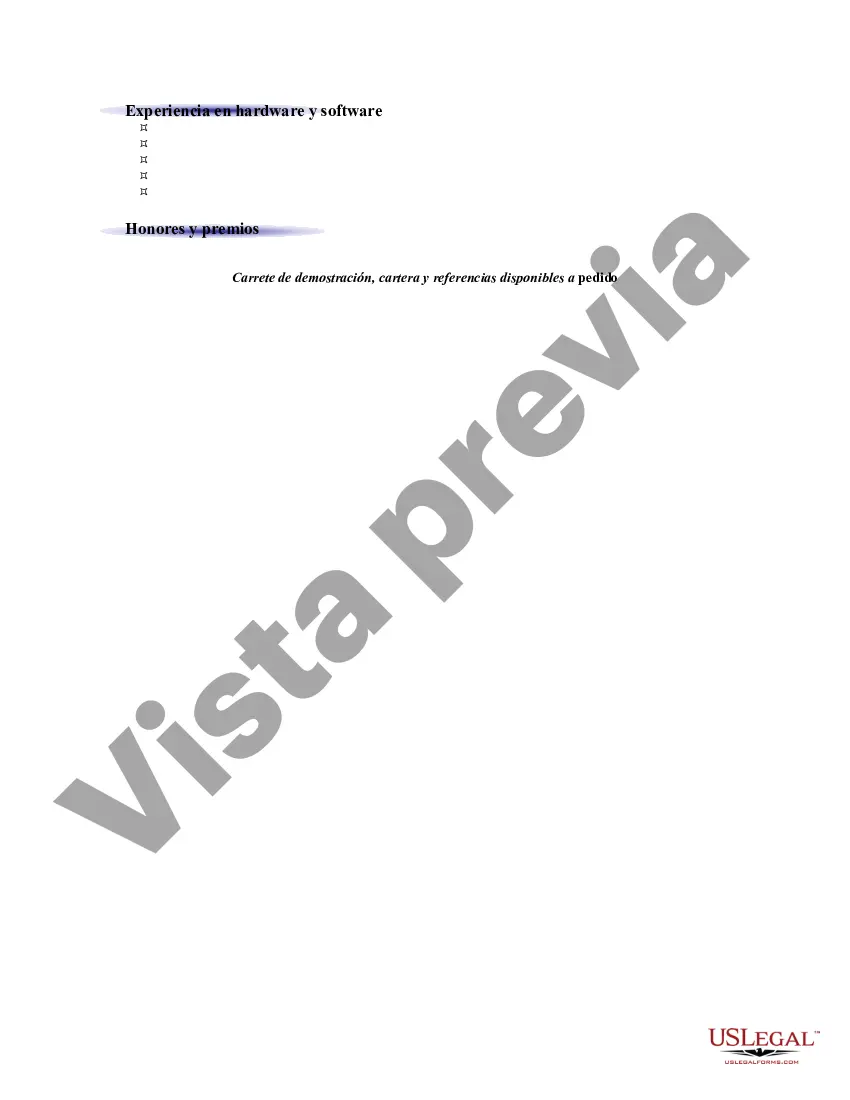 Get currículum para animador Preview currículum para animador