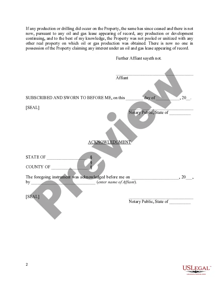 Get Affidavit of Non-Development and Non-Production Preview Affidavit of Non-Development and Non-Production