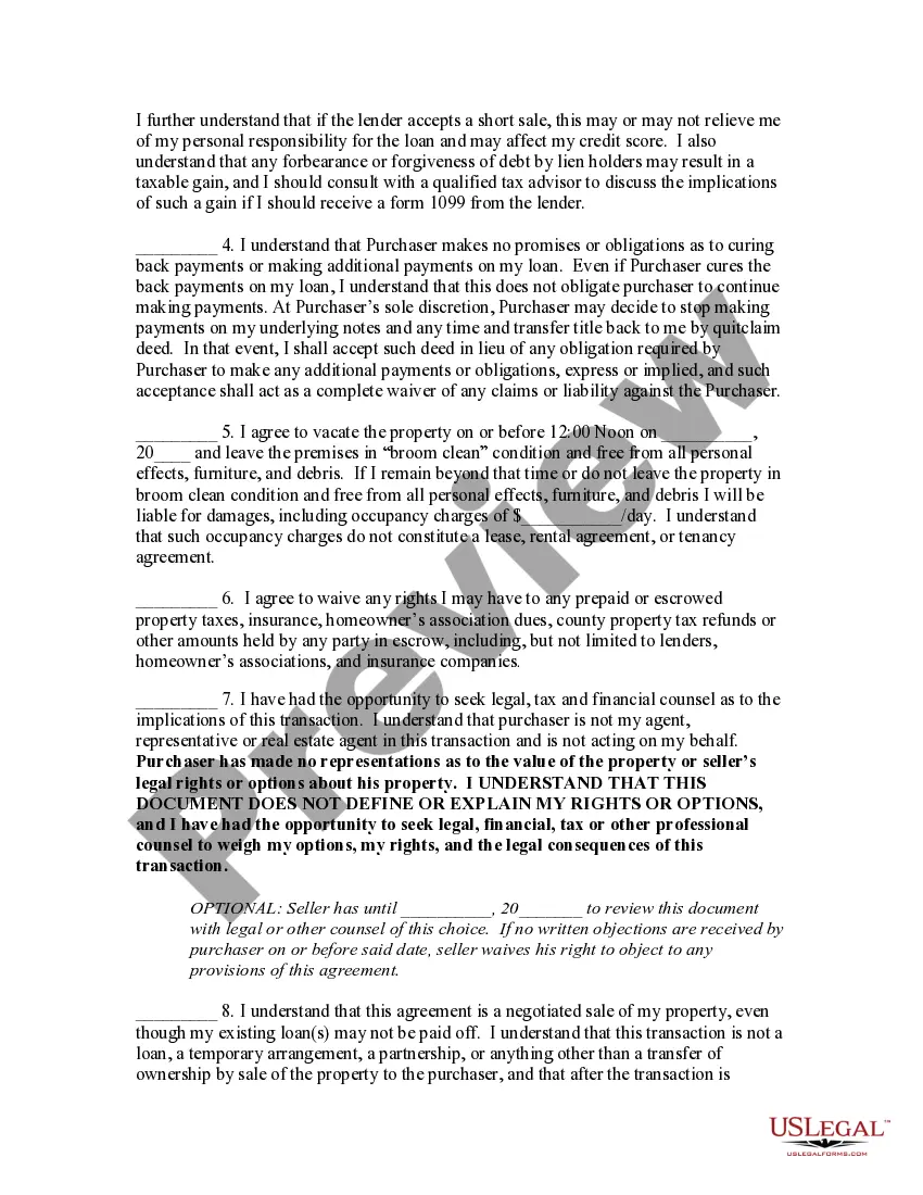 Get Affidavit of Understanding & Addendum to Purchase Agreement Preview Affidavit of Understanding & Addendum to Purchase Agreement