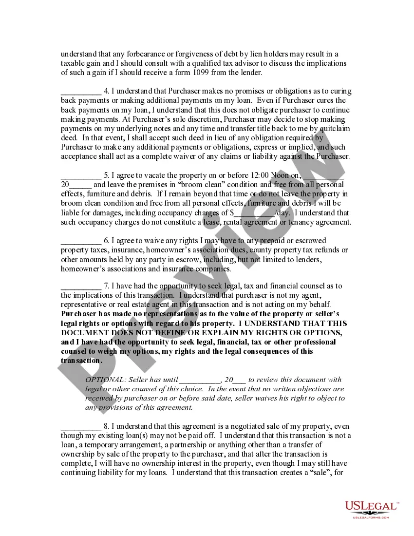 Get Affidavit of Understanding & Addendum to Purchase Agreement Preview Affidavit of Understanding & Addendum to Purchase Agreement