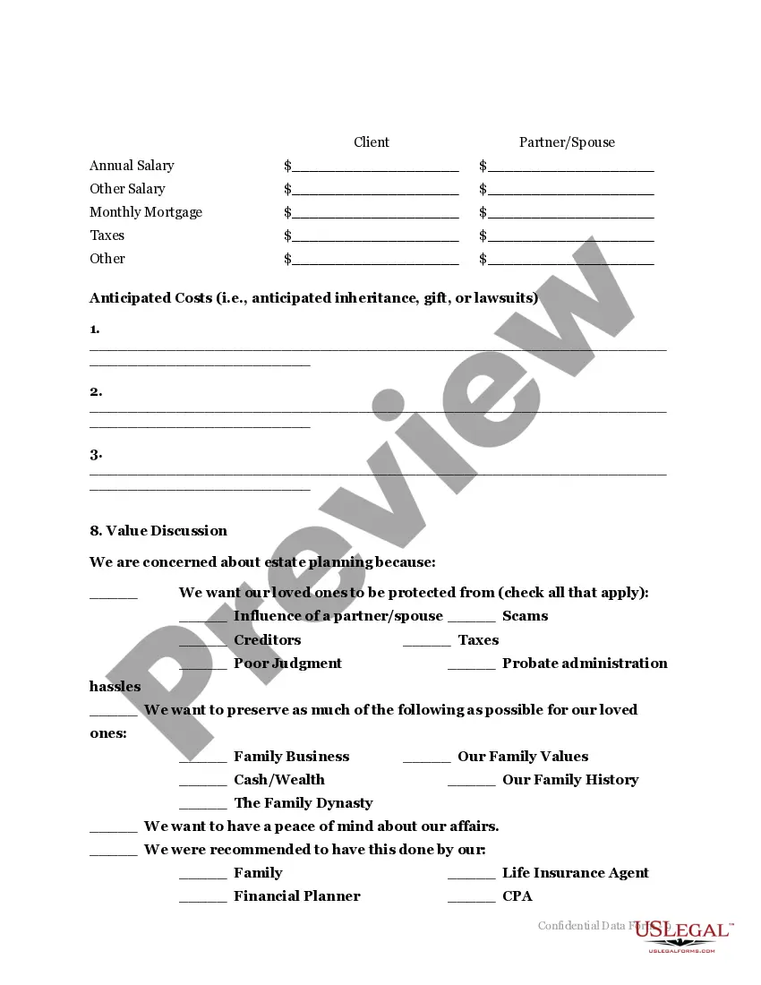 Get Confidential Data Form Preview Confidential Data Form